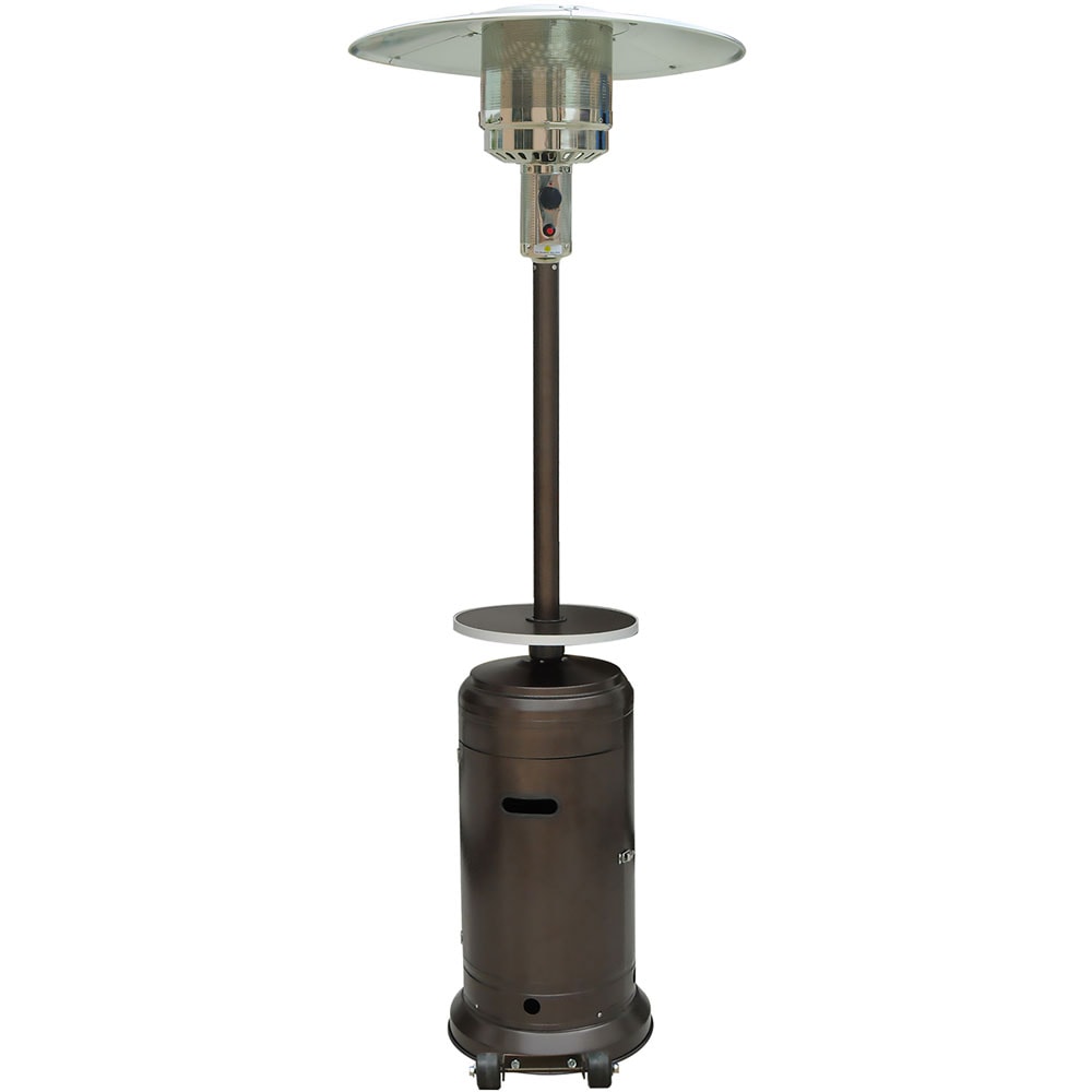 Hanover 7-Ft. Steel Umbrella Patio Heater in Hammered