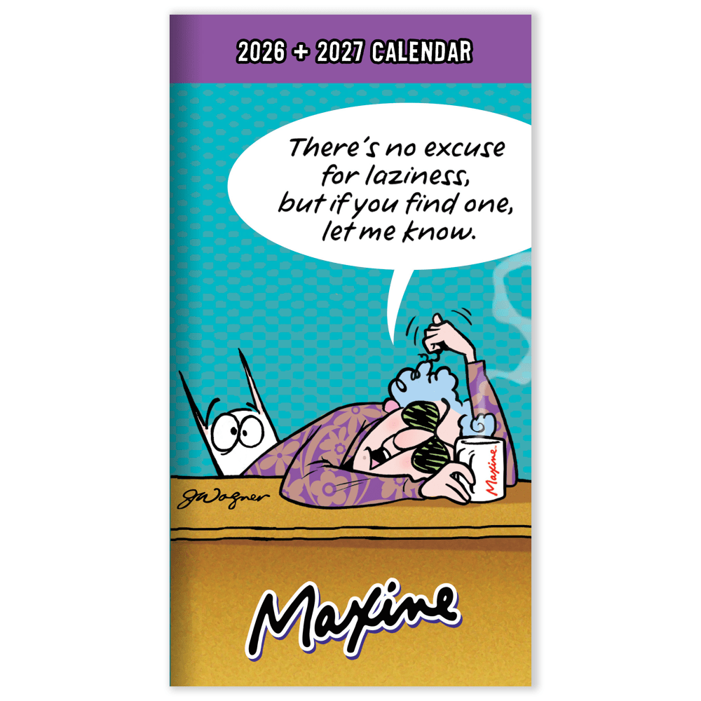 2026-2027 TF Publishing 2-Year Humor Monthly Pocket Planner,