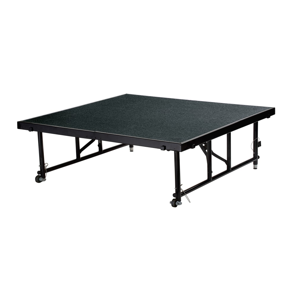 National Public Seating Carpeted Transfix Stage Platform, 4&#x27;