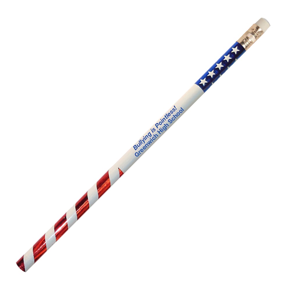 Stars And Stripes Pencil, #2 Lead