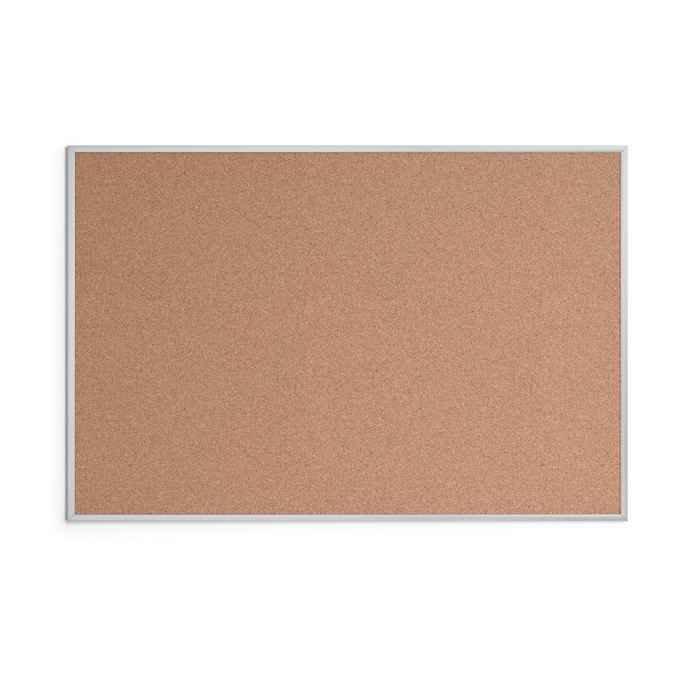U Brands Cork Bulletin Board, 72" X 48",