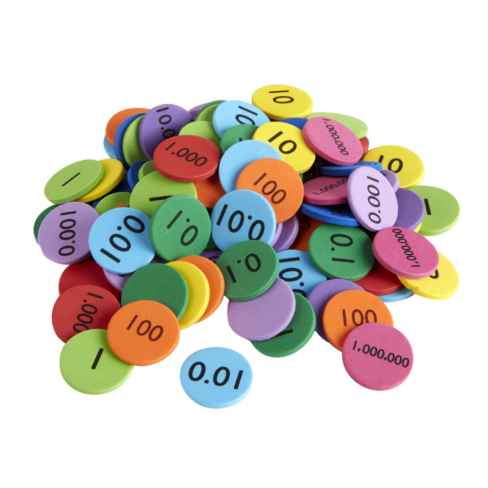 Office Depot® Brand Place Value Discs, Pre-K, Assorted