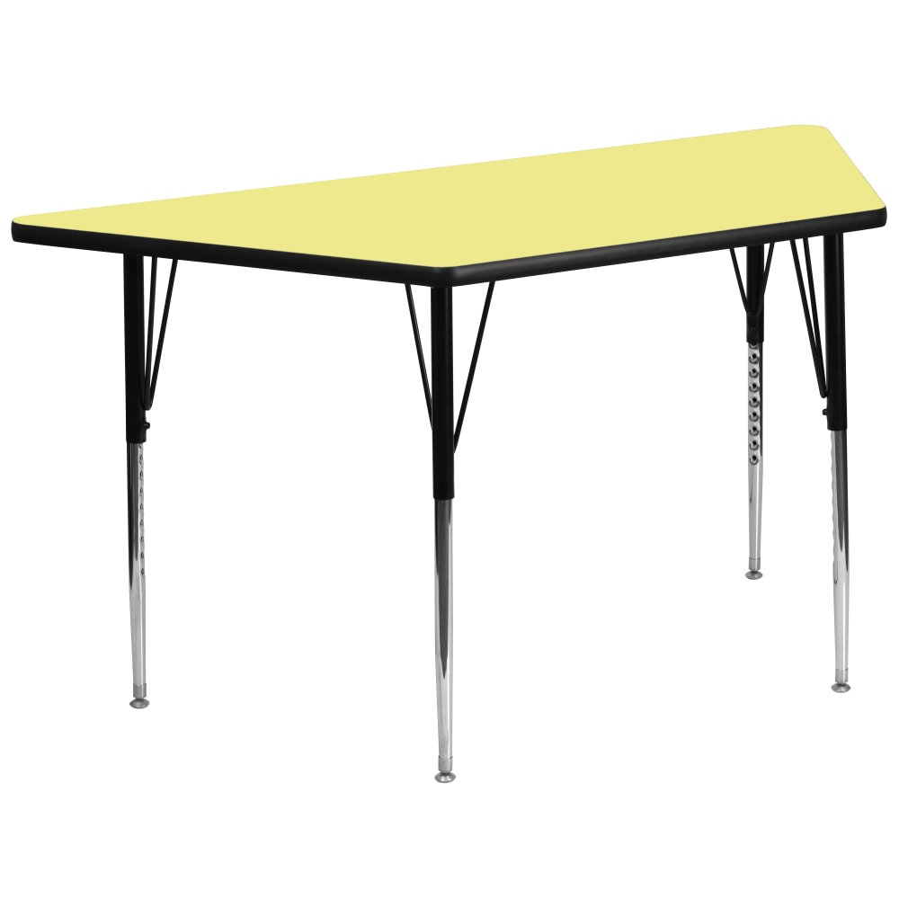 Flash Furniture Trapezoid Activity Table, 30-1/8" x