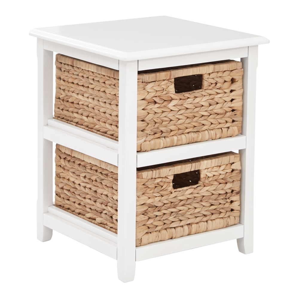 Office Star Seabrook Drawer Storage Unit, 2-Tier, 2