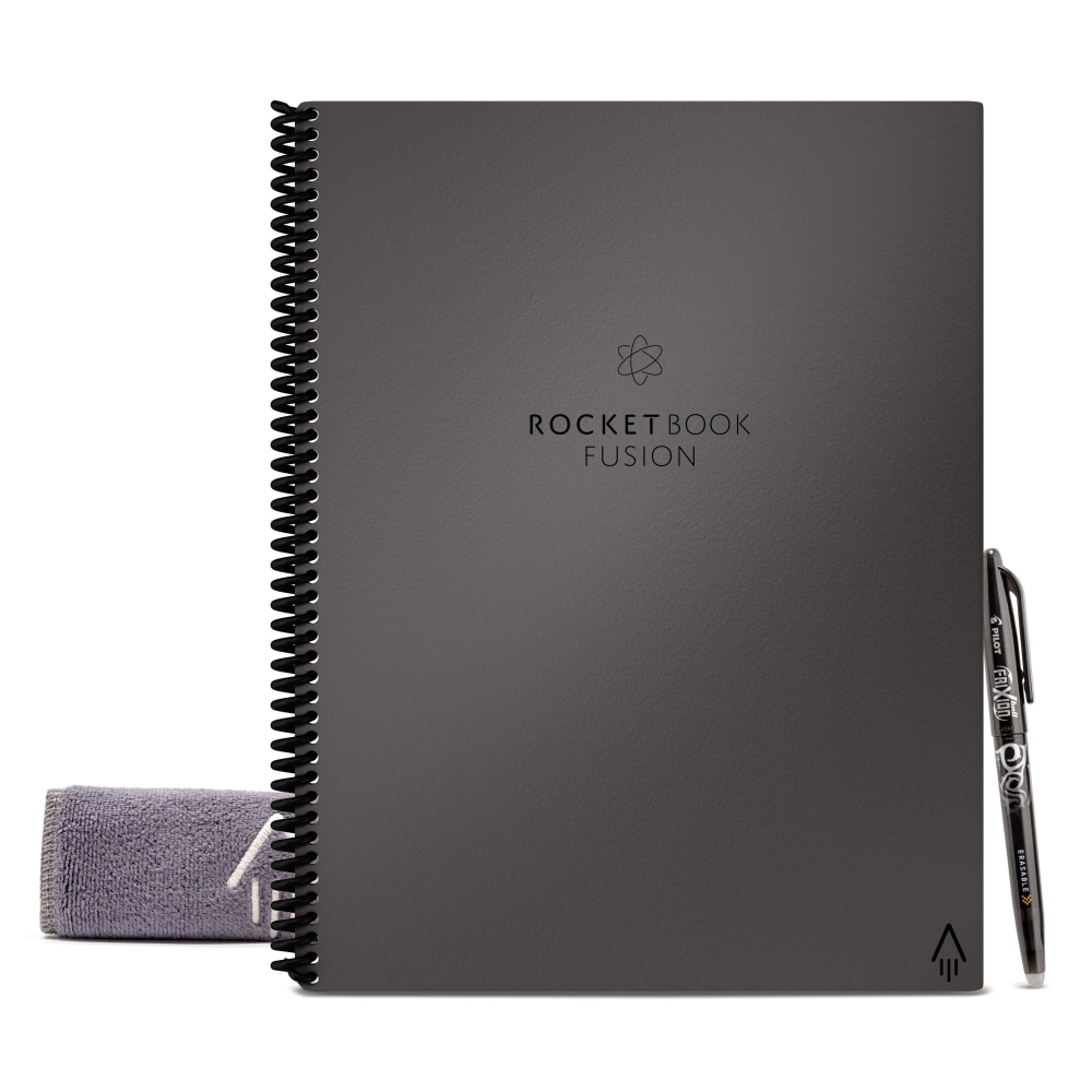 Rocketbook Fusion Smart Reusable Notebook, 8-1/2" x