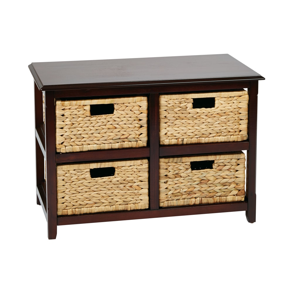 OSP Designs Seabrook Two-Tier Two-Row Storage Unit with
