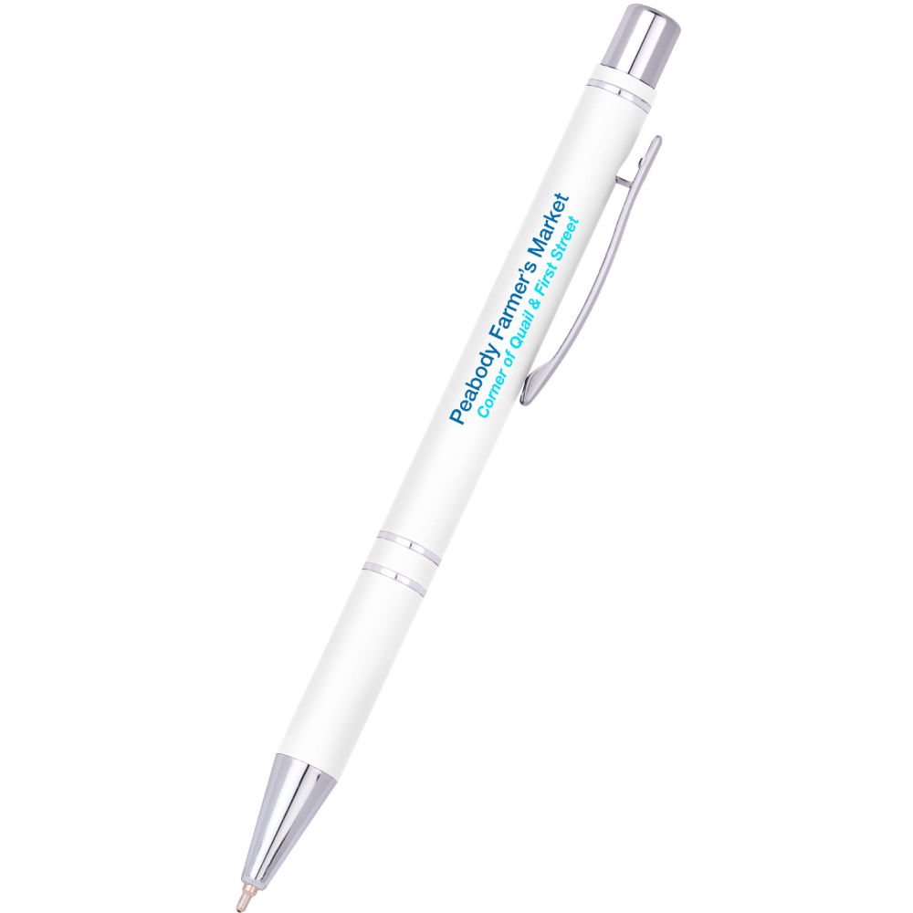 Custom Promotional Full Color Gel Glide Pen, Medium
