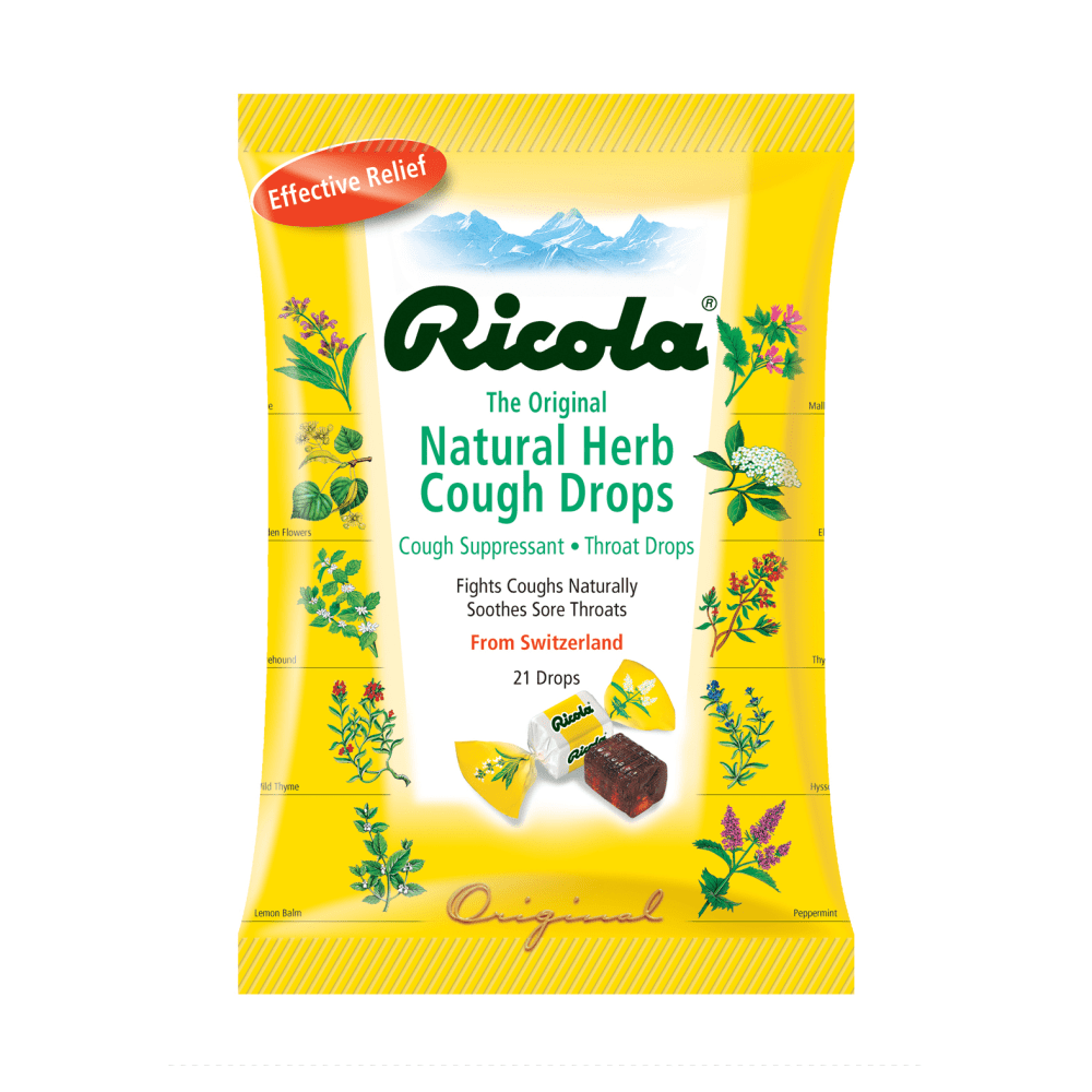 Ricola Original Natural Herb Cough Drops, Bag Of