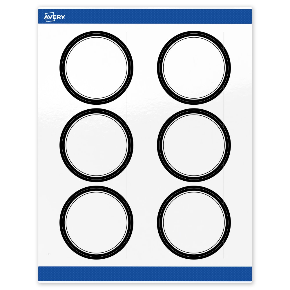Avery® Print-To-The-Edge Labels & Sure Feed®,