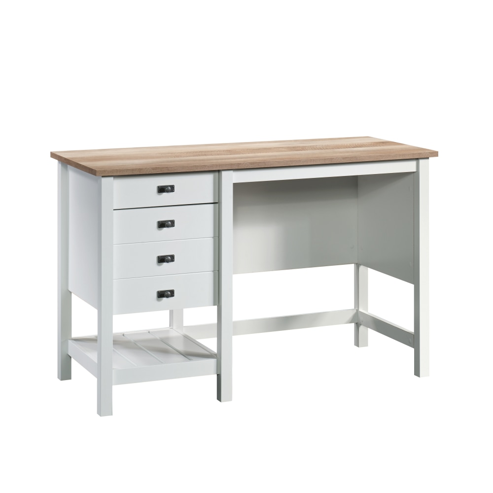 Sauder Cottage Road 48"W Single Pedestal Computer Desk,