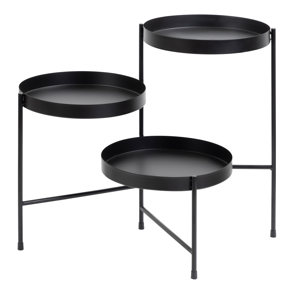 Kate and Laurel Finn 3-Tier Hinged Large Plant