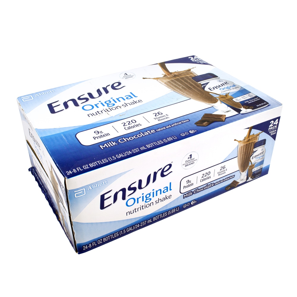 Ensure Original Nutrition Shakes, Milk Chocolate, 8 Oz,