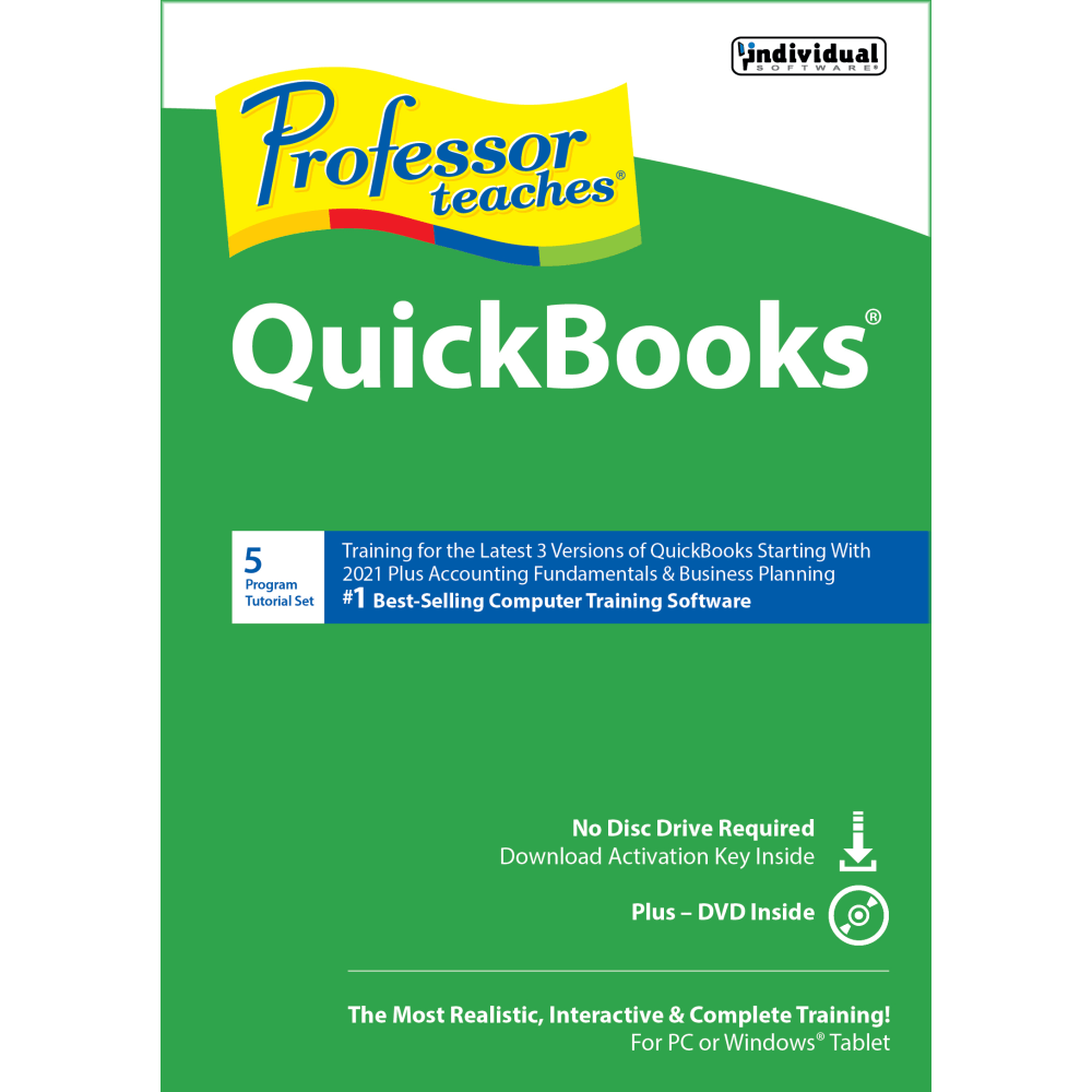 Professor Teaches® QuickBooks®, Disc