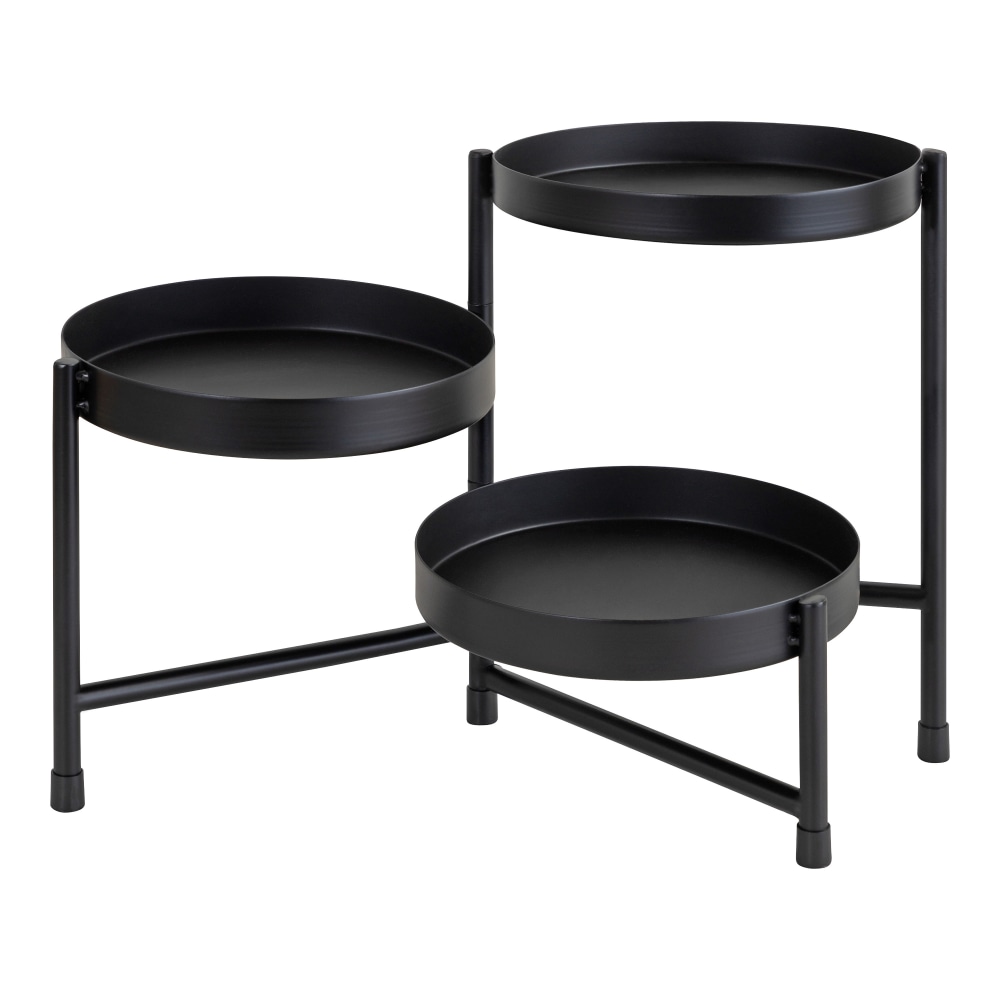 Kate and Laurel Finn 3-Tier Tabletop Plant Stand