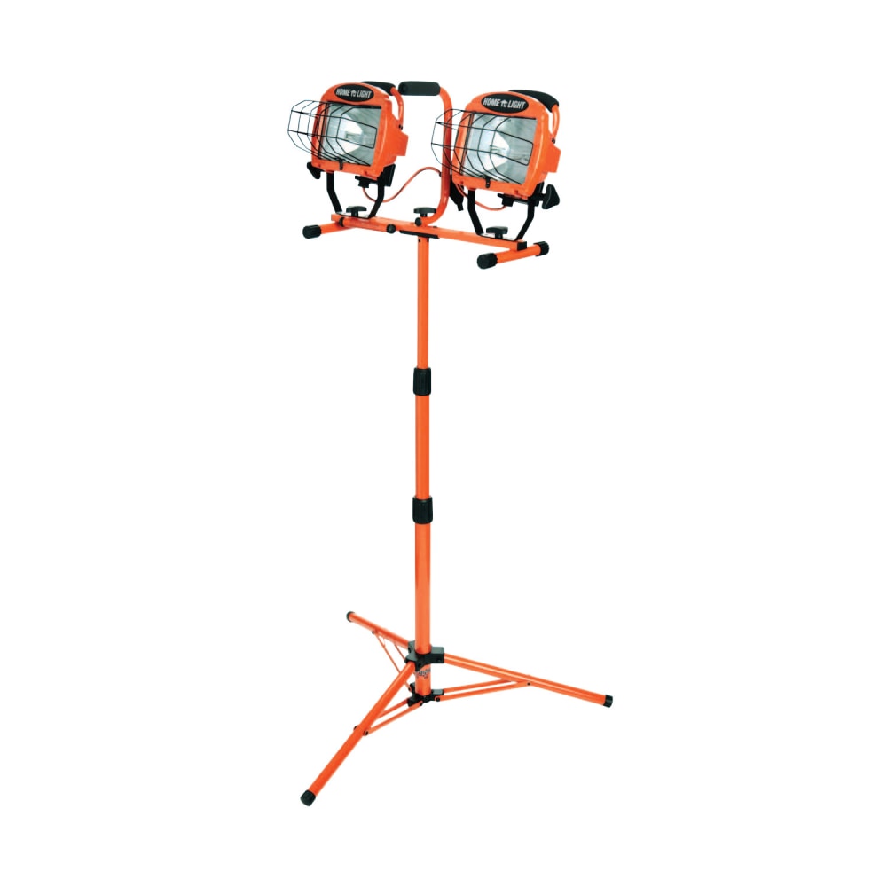 Southwire Twin-Head Telescoping Double-Halogen Flood Light, 1,000
