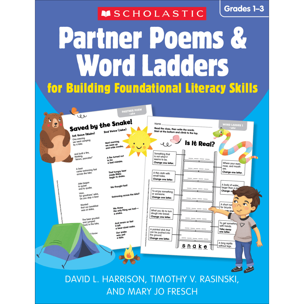 Scholastic Partner Poems & Word Ladders: Grades 1–3