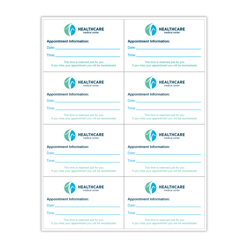 Custom Printed 3-Color Laser Sheet Labels And Stickers,