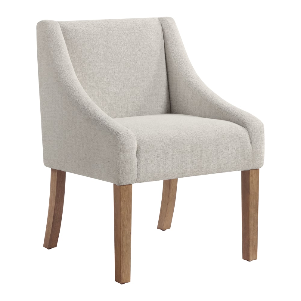 Office Star Monarch Fabric Dining Chair, Cream