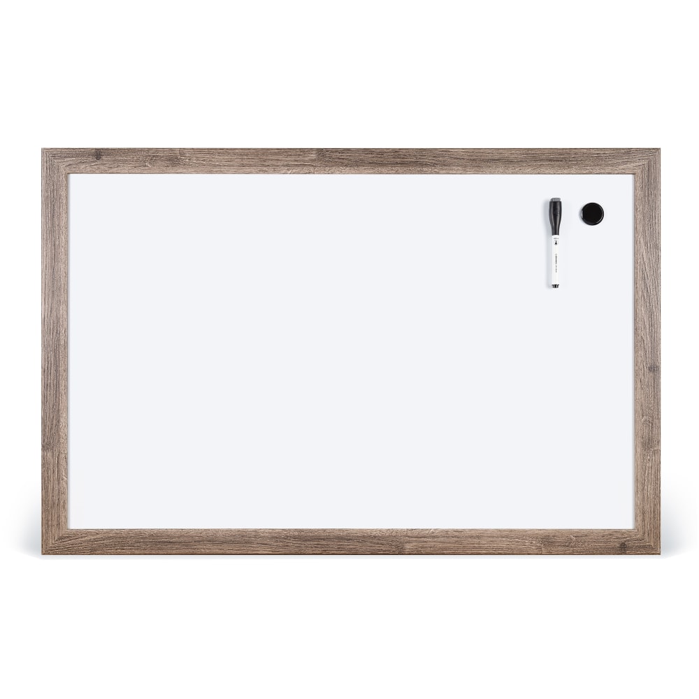 U Brands Decor Magnetic Dry-Erase Board, 36" X