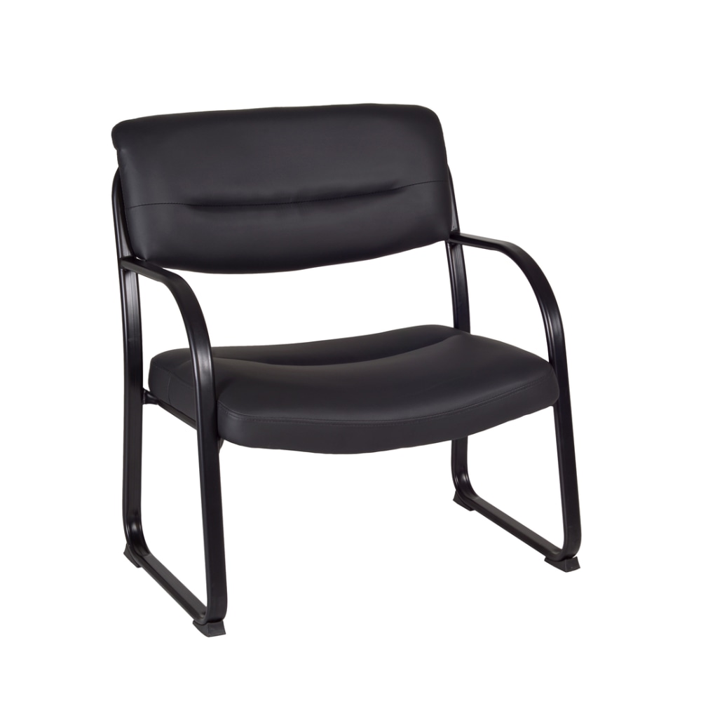Regency Crusoe Big & Tall Leather Guest Chair,