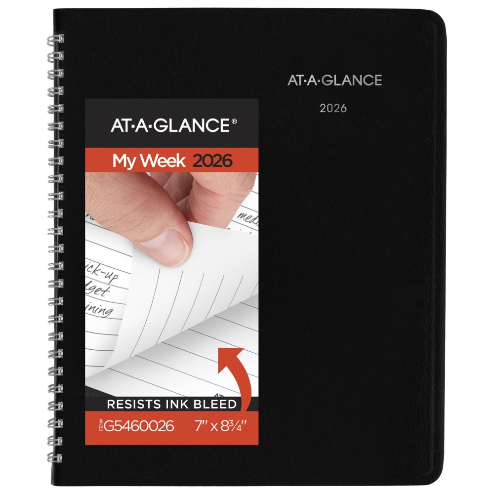 AT-A-GLANCE® DayMinder® Executive 2026 Weekly Monthly Planner