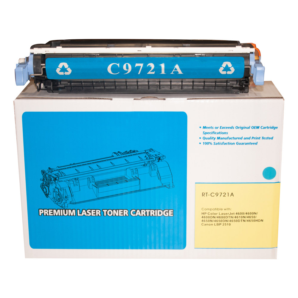 M&A Global Remanufactured Cyan Toner Cartridge Replacement