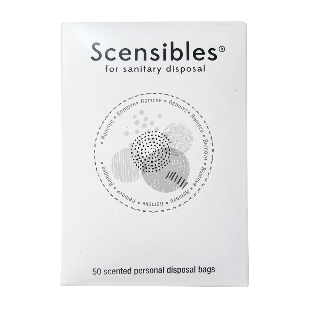 Hospeco Scensibles Receptacle Liner Personal Disposal Bags,