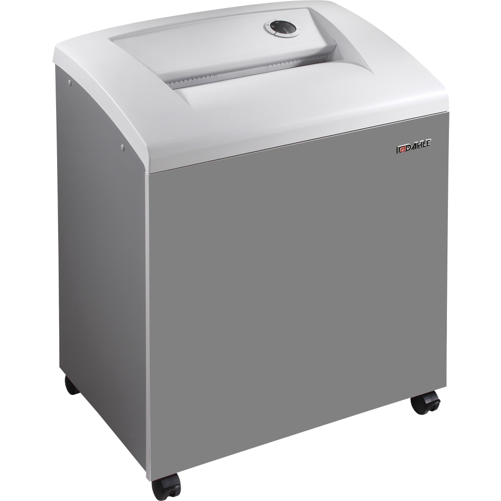 Dahle 40534 10-Sheet Cross-Cut High-Security Shredder, Gray