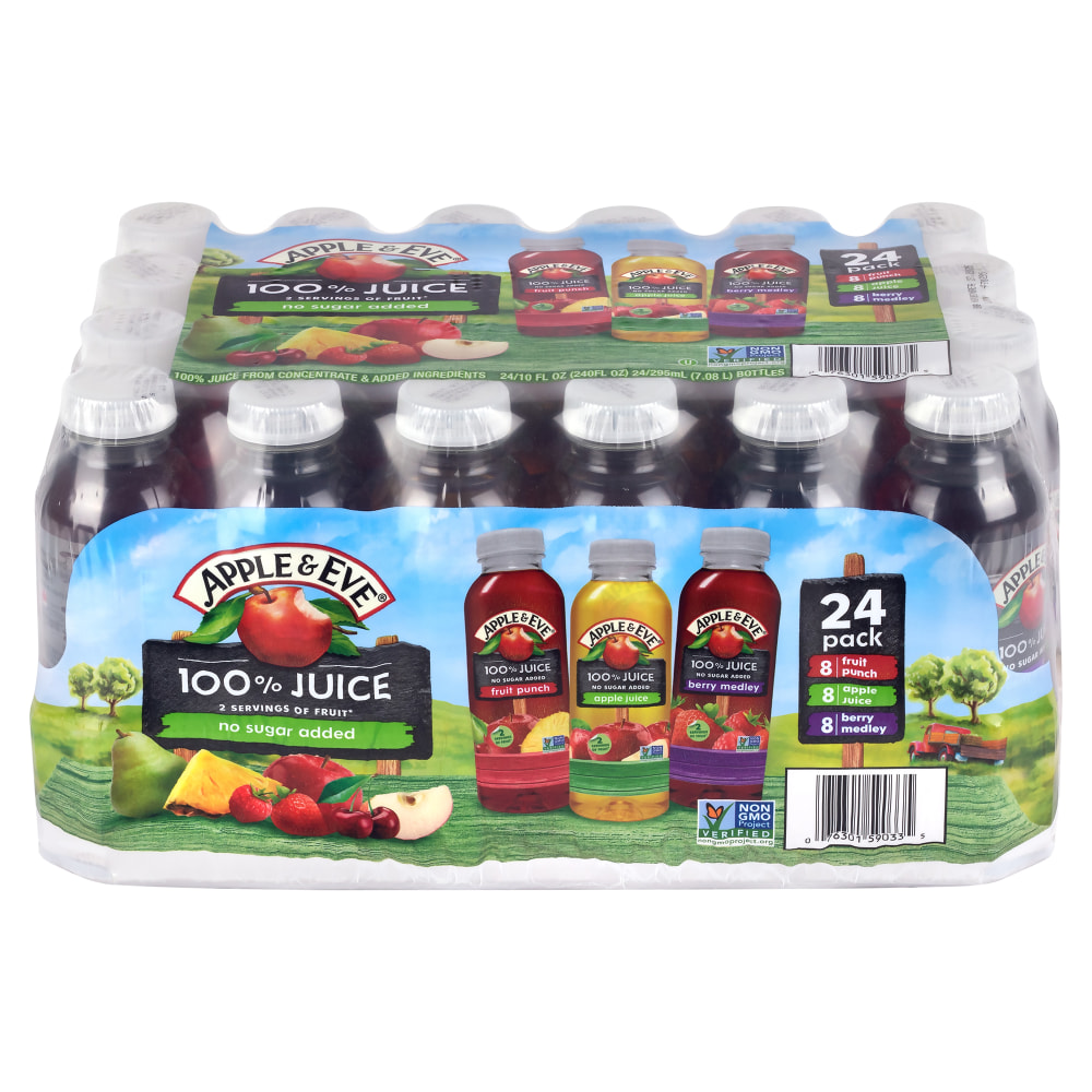 Apple & Eve 100% Fruit Juice Variety Pack,