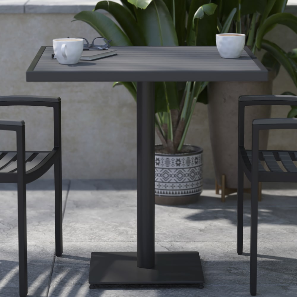 Flash Furniture Outdoor Patio Furniture Bistro Dining Table