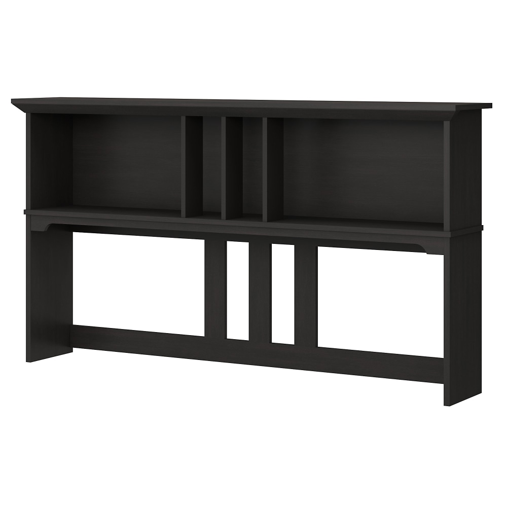 Bush Furniture Salinas 60"W L Shaped Desk Hutch,