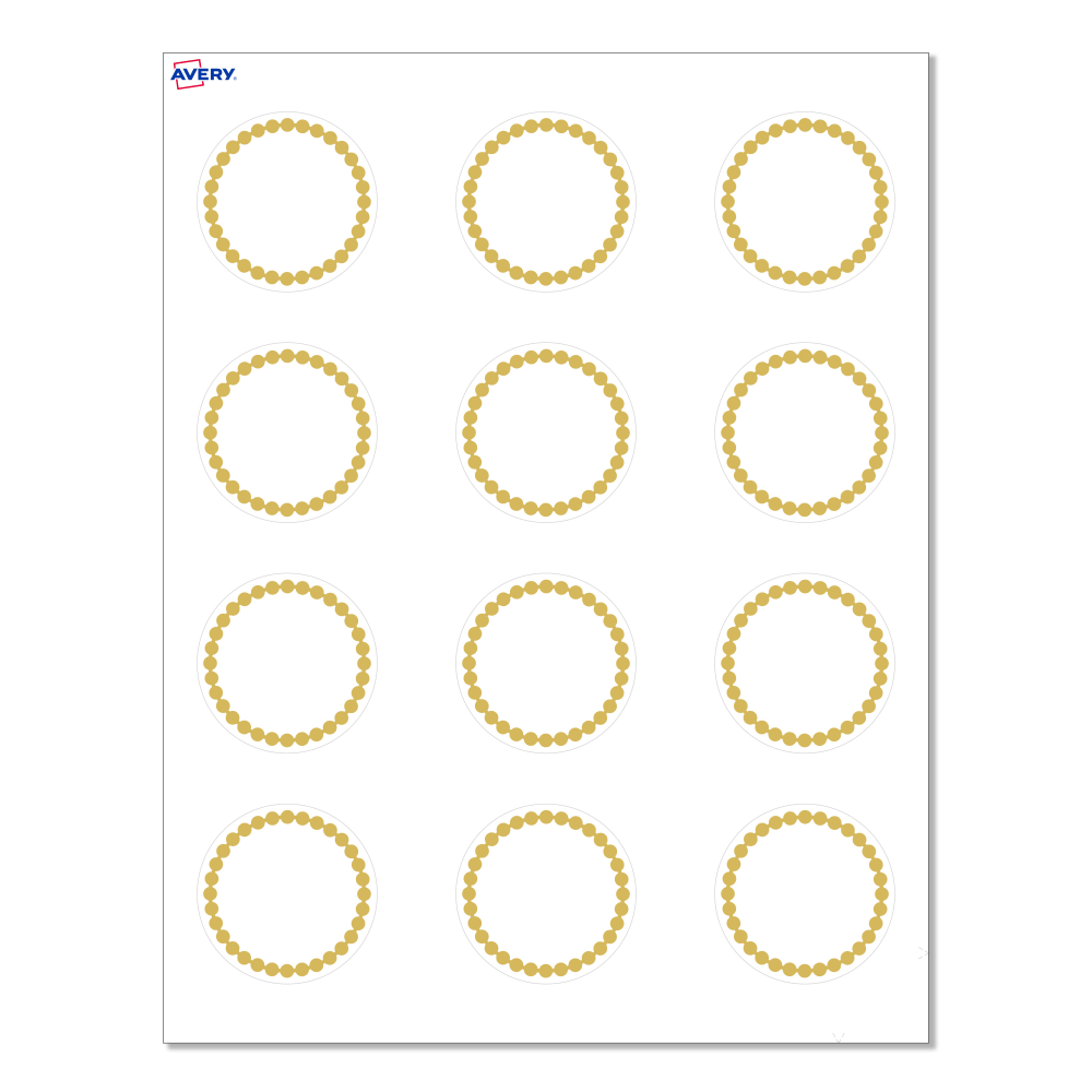 Avery® Print-To-The-Edge Cards With Sure Feed® Technology,