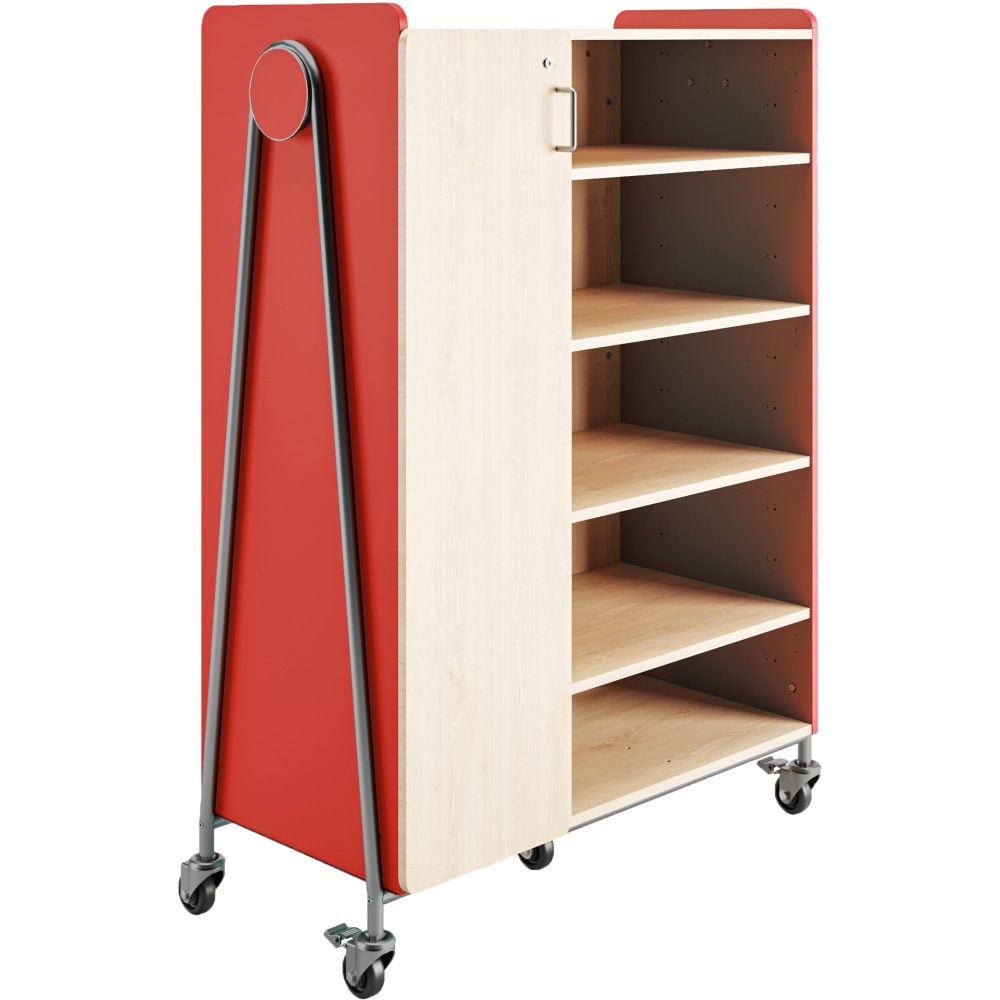 Safco® Whiffle Triple-Column 13-Drawer Rolling Storage Cabinet,
