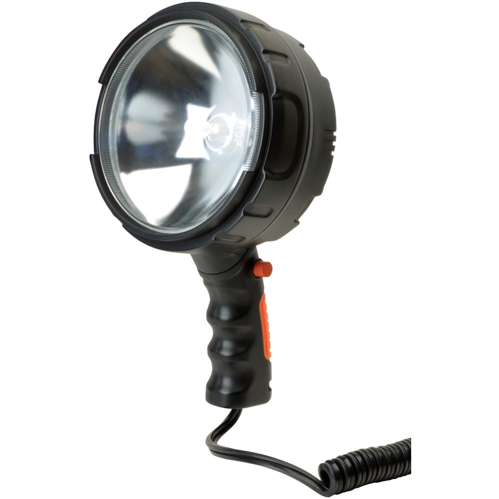 Cyclops Seeker Pro 1,500-Lumen 12V Spotlight, 105W, Black
