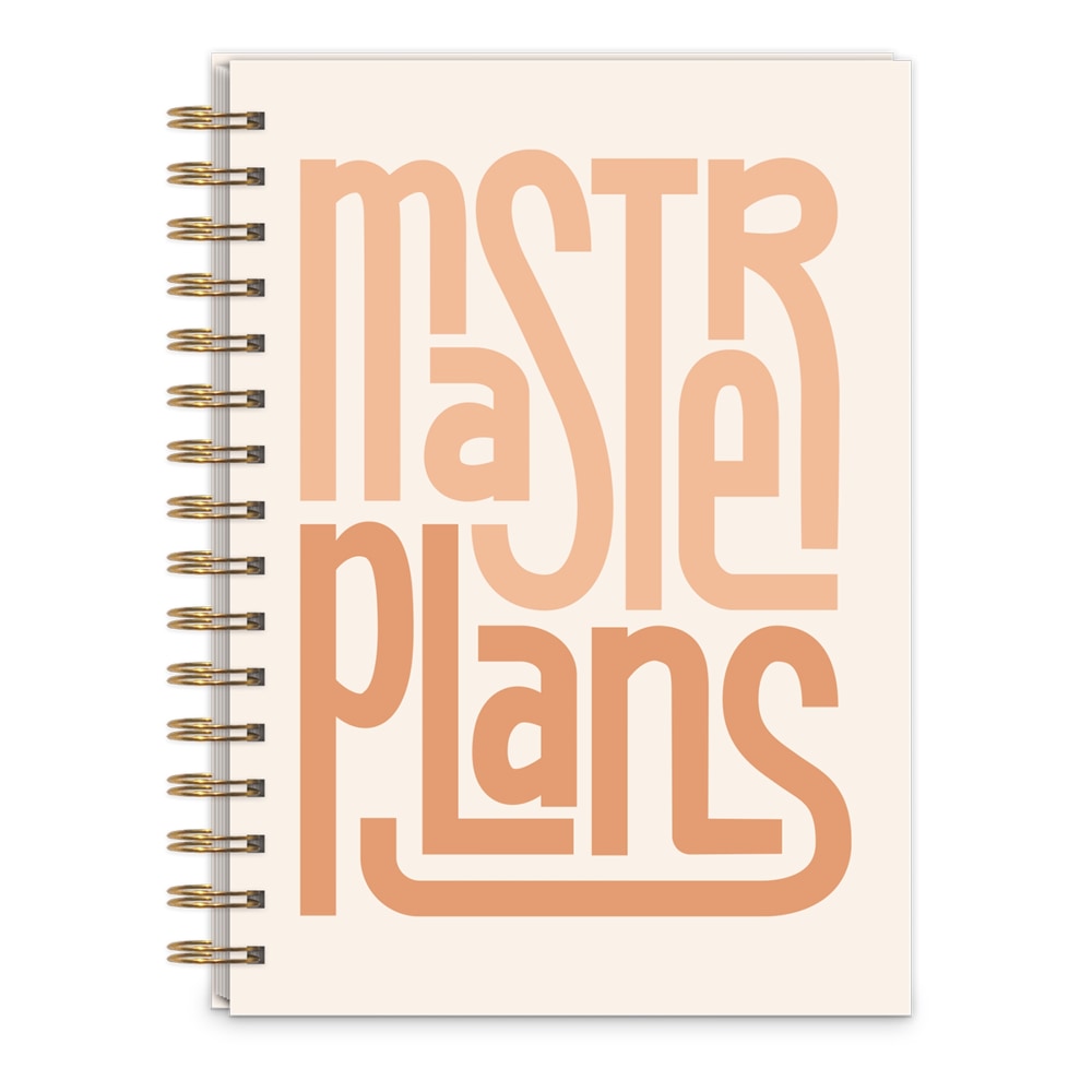 Lady Jayne Hardcover Spiral Journal, 6-3/4” x 8-1/2”,