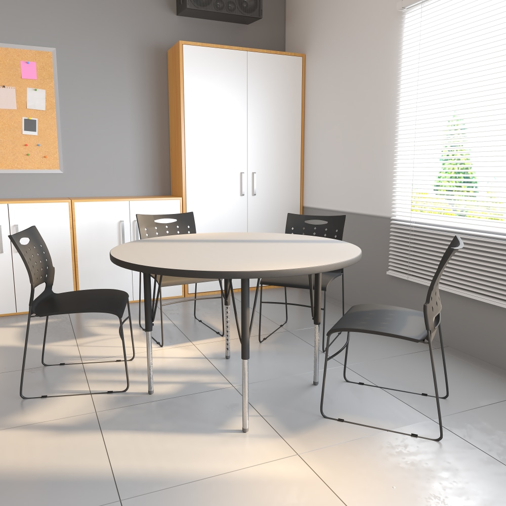 Flash Furniture 48" Round Thermal Laminate Activity Table