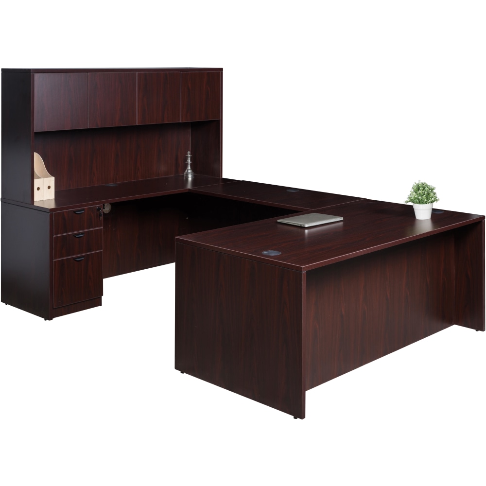 Boss Office Products Holland Series Executive U-Shape Desk