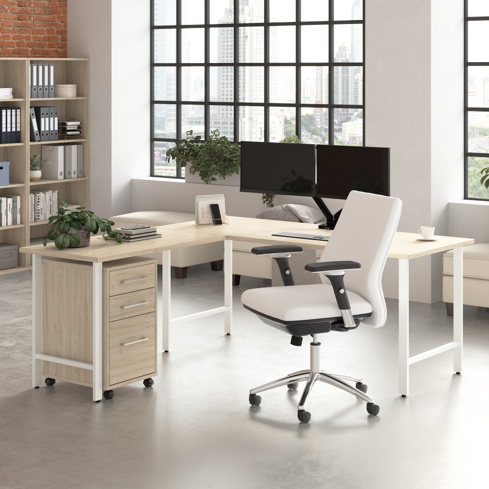 Bush Business Furniture Hustle 72"W L-Shaped Corner Computer
