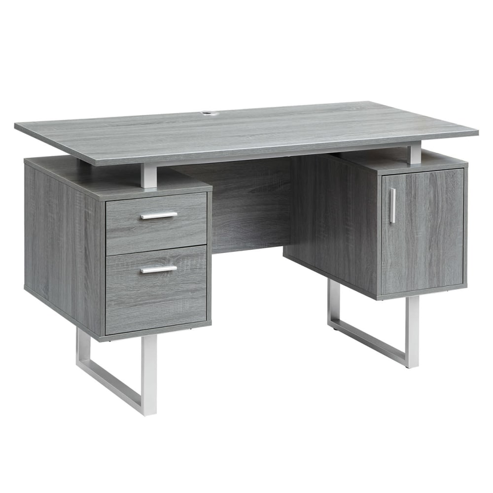 Techni Mobili 52"W Modern Computer Desk With Storage,