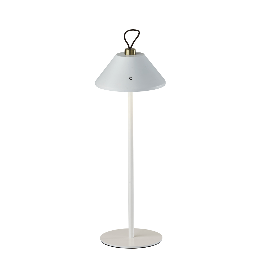 Adesso Danny LED Cordless Indoor/Outdoor Table Lamp, 14”H,