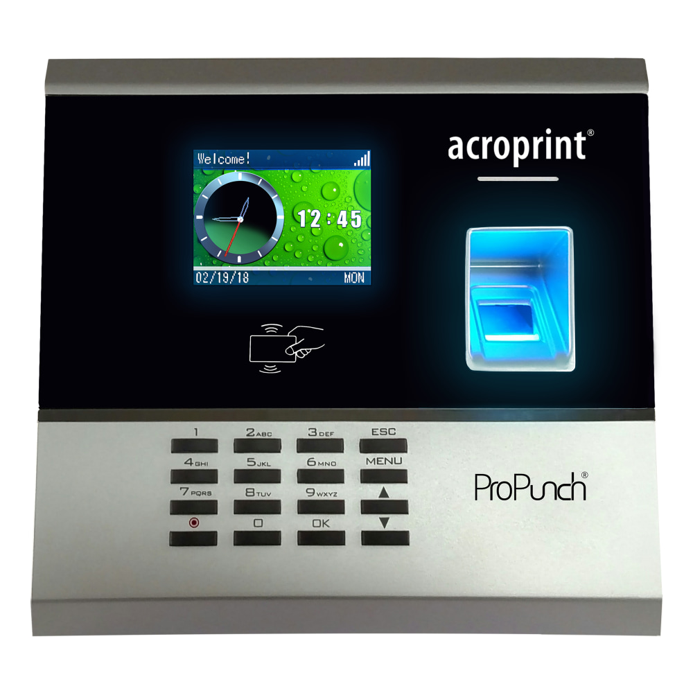 Acroprint ProPunch Time Clock Bundle, 150 Employees,