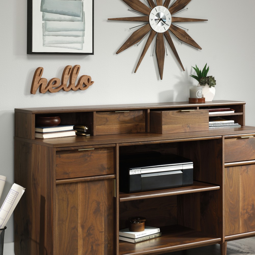 Sauder® Clifford Place Organizer Hutch, Grand Walnut