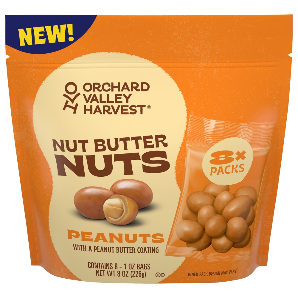 Orchard Valley Harvest Nut Butter Nuts, 1 Oz,