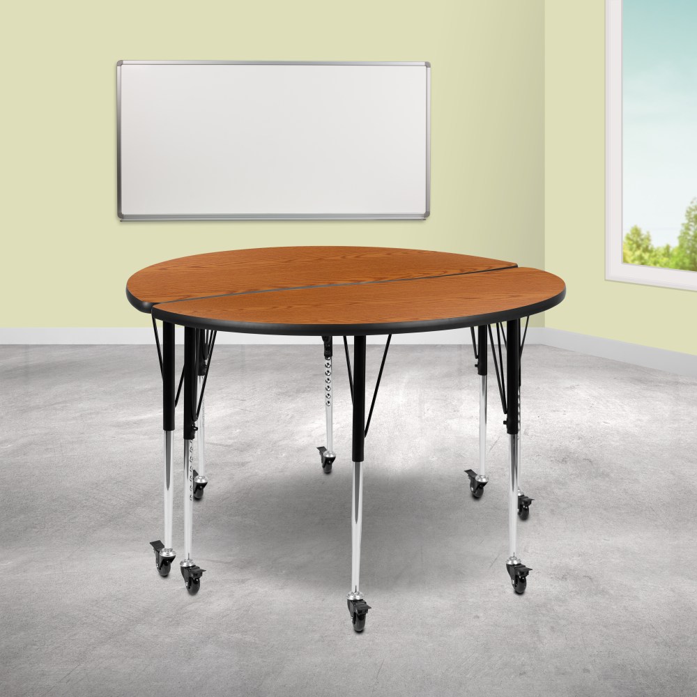 Flash Furniture Mobile Circle Wave Flexible Thermal Laminate