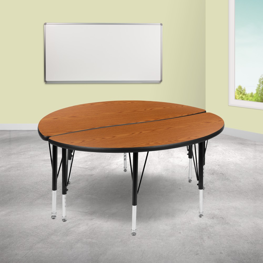 Flash Furniture Circle Wave Flexible Thermal Laminate 2-Piece