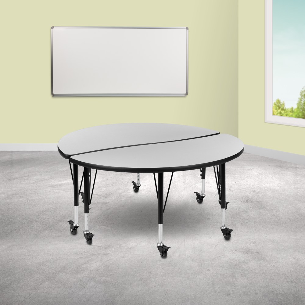 Flash Furniture Mobile Circle Wave Flexible Thermal Laminate