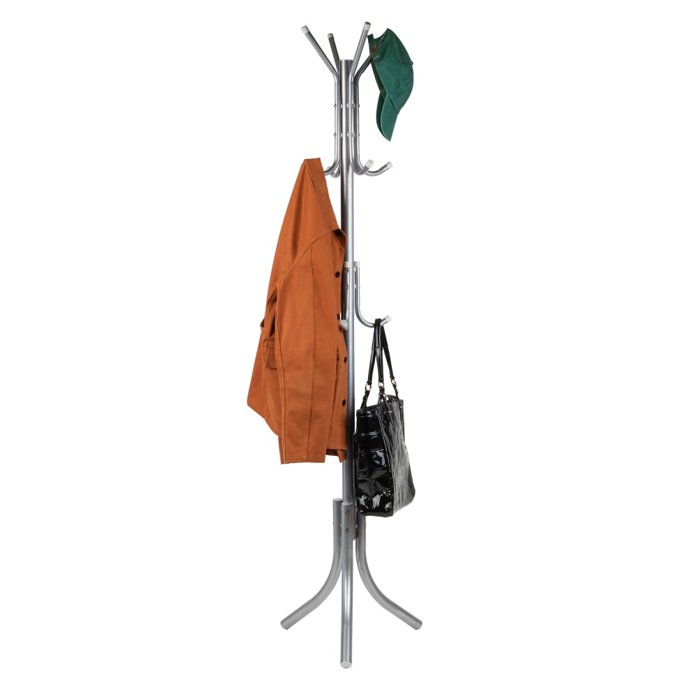 Mind Reader Coat Rack with 11 Hooks, 68-1/2"H
