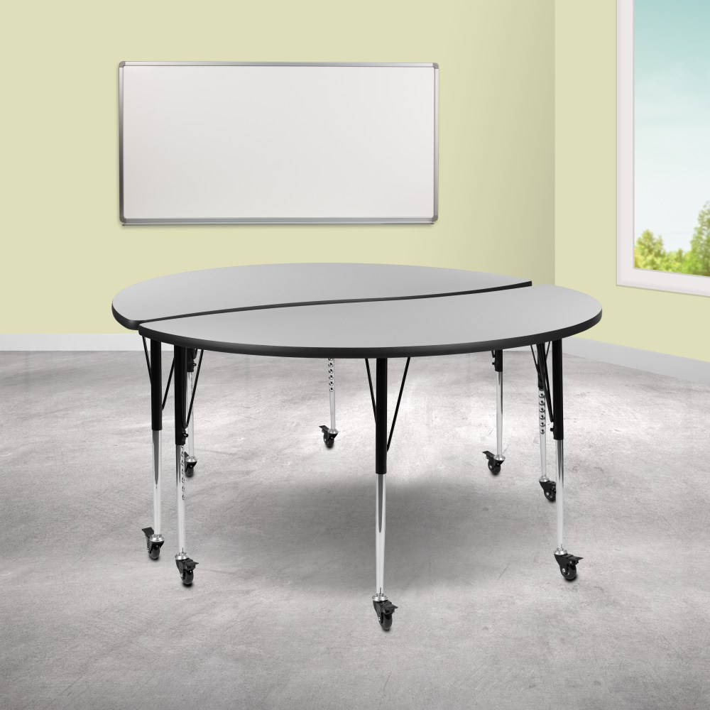 Flash Furniture Mobile Circle Wave Flexible Thermal Laminate