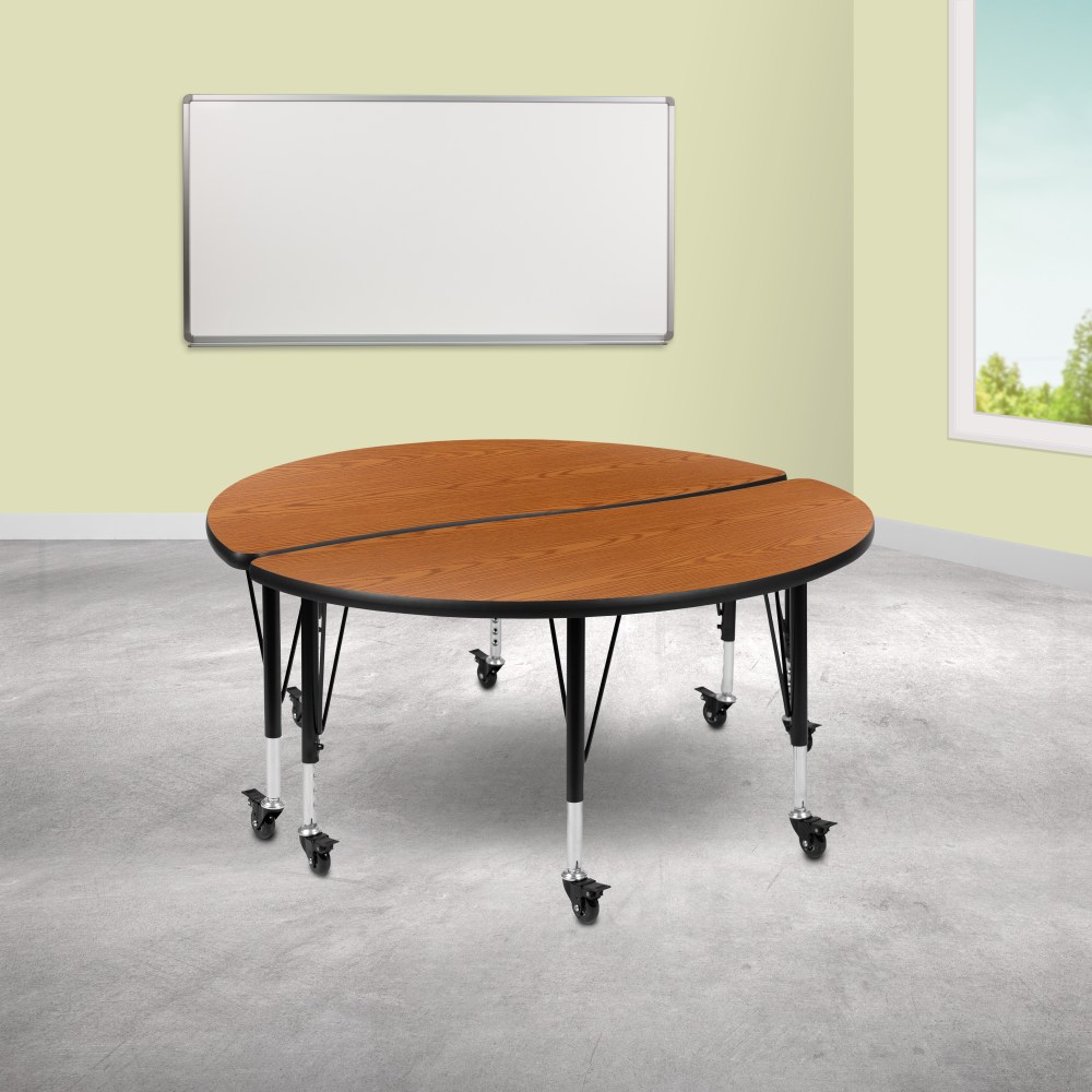 Flash Furniture Mobile Circle Wave Flexible Thermal Laminate