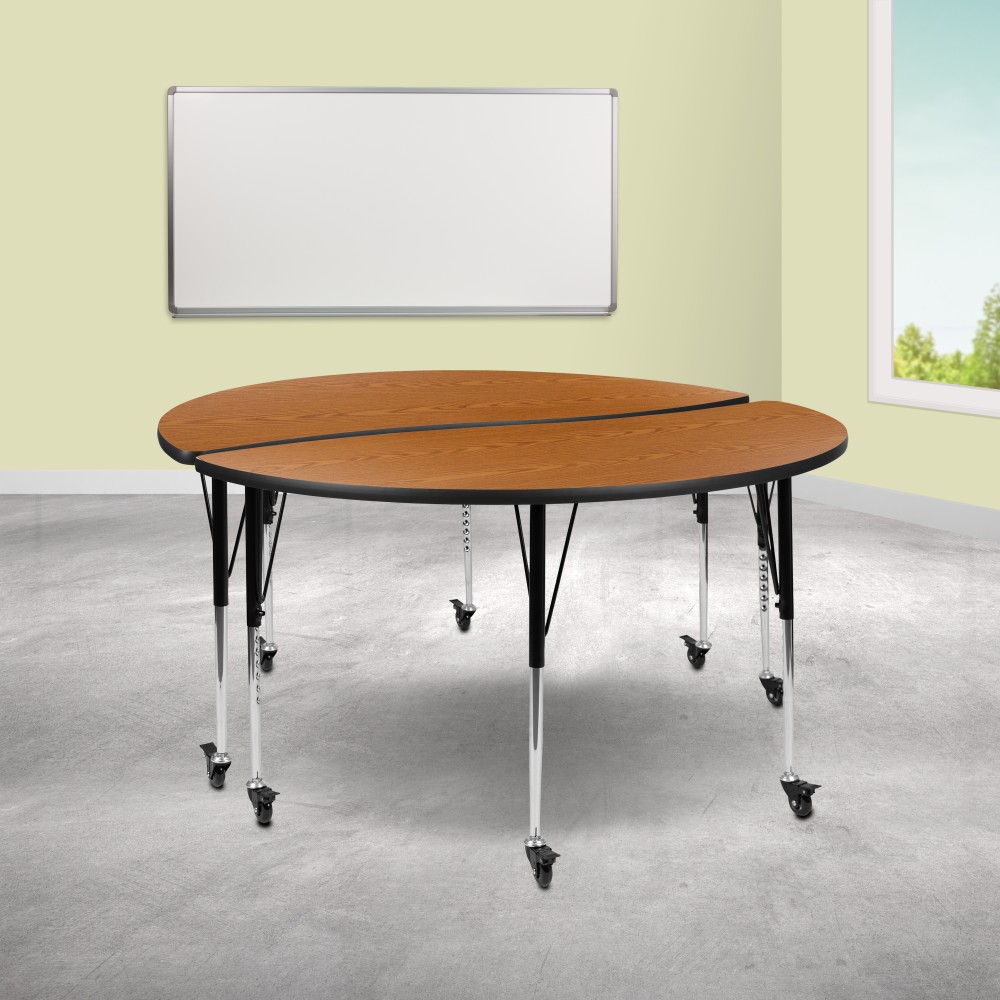Flash Furniture Mobile Circle Wave Flexible Thermal Laminate